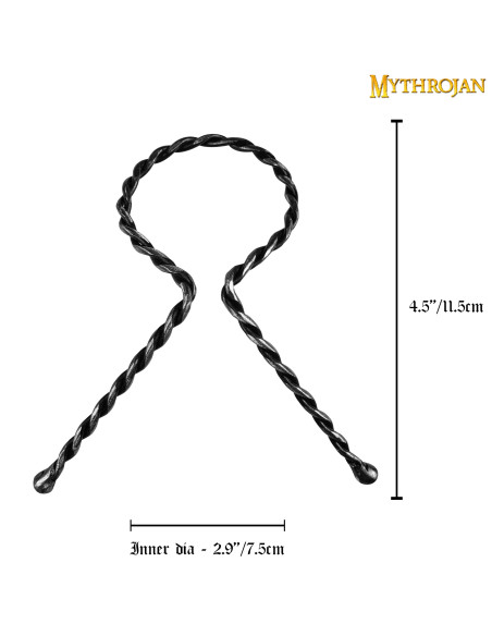 smeedijzeren hoorn standaard