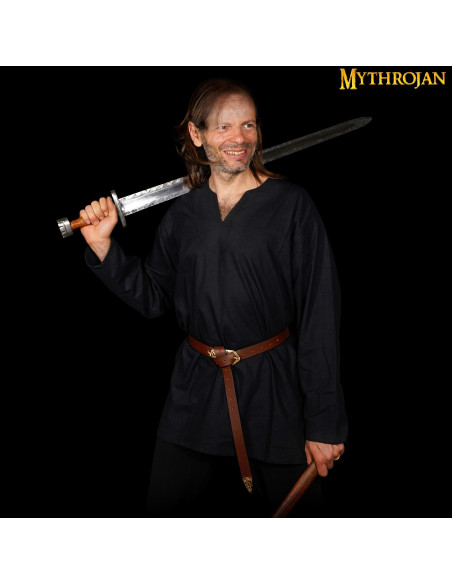 Medieval Raider tunika bred snit sort...