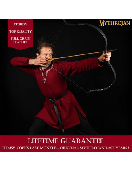 Cinturón vikingo cuero Serpiente de... Cinturón vikingo cuero Serpiente de...