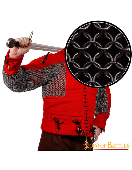 Maliënkolder ronde ringen voor...