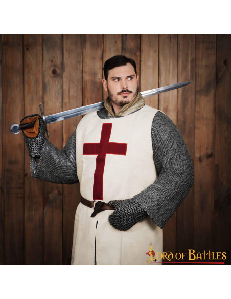 Gepolsterte Kettenhandschuhe mit...