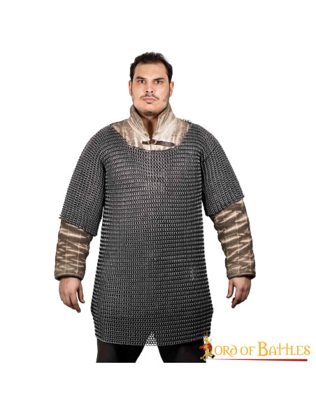 T-Shirt mit halben Ärmeln aus...