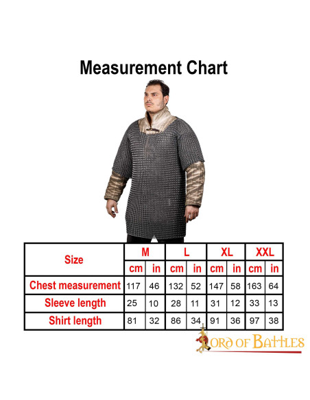 Camiseta media manga en cota de malla... Camiseta media manga en cota de malla...