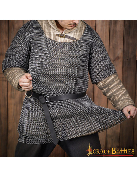 Halværmet t-shirt i gummi og...