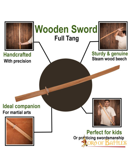 Bokken Samurai aus Daito-Holz für...