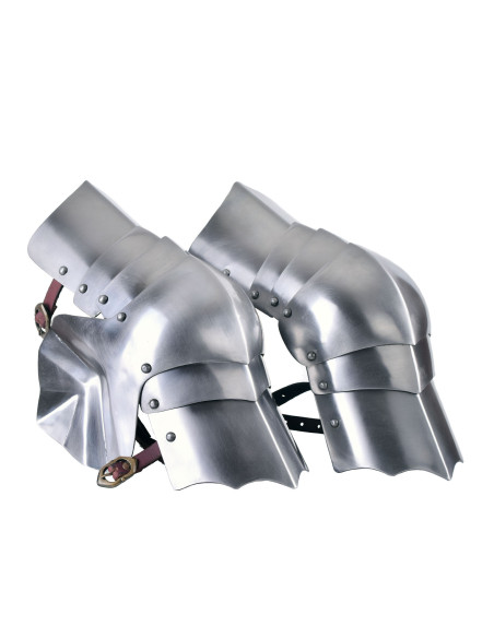 Paar mittelalterliche Knieschützer...