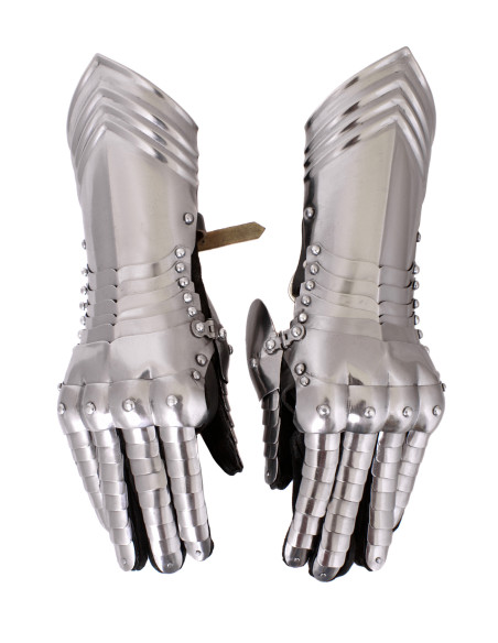Mittelalterliche Stahlhandschuhe, Paar