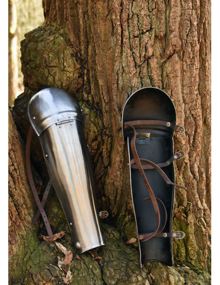 Mittelalterliche Beinschienen mit...