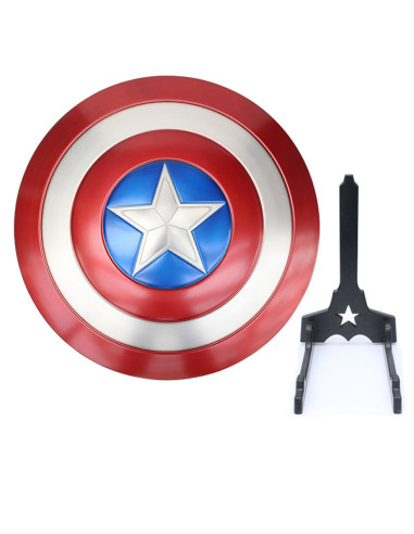 Captain America-Schild mit Unterstützung