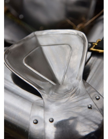 Armadura medieval brazo y hombreras...