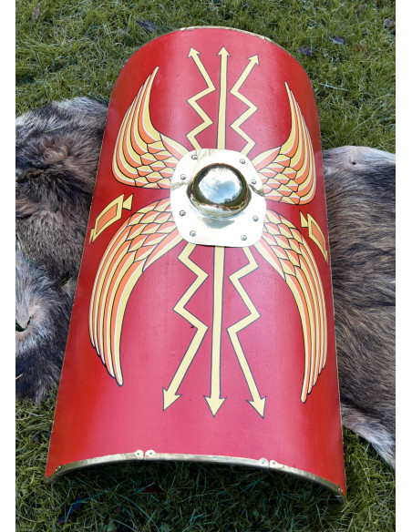 Romersk skildpaddeskjold - Umbo...