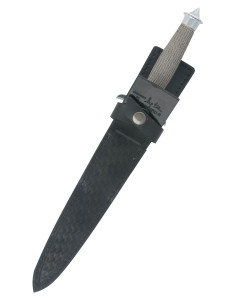 Gil Hibbens Silver Shadow Sharp Dagger, mit Scheide 2