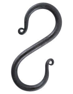 Set mit 5 mittelalterlichen S-förmigen Haken 2