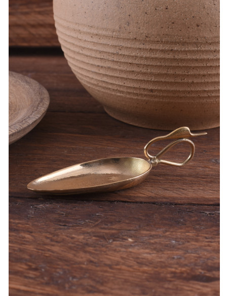 Cingus messing Romeinse lepel