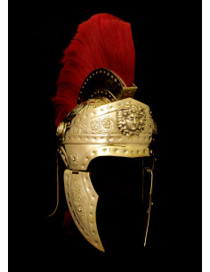 Casco de guardia pretoriana, latón