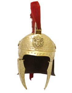 Praetorian vagthjelm, messing 2