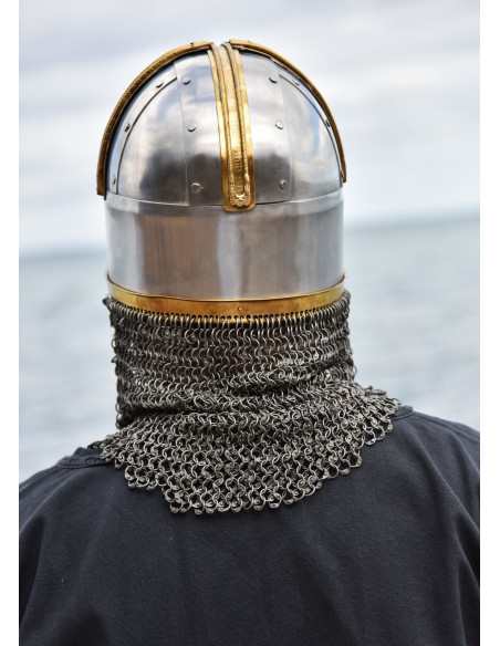 Coppergate-Helm, mit genietetem...