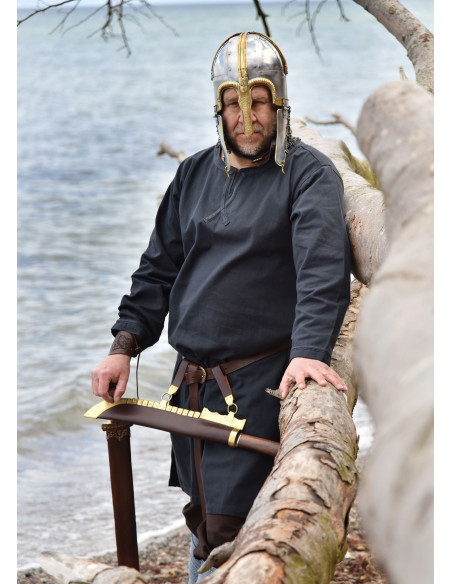 Coppergate-helm, met geklonken beul,...