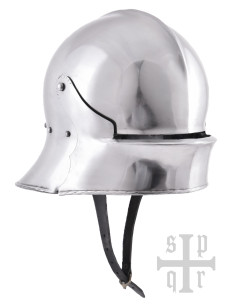 Casco Sallet Gótico Alemán S. XV Acero 2 mm