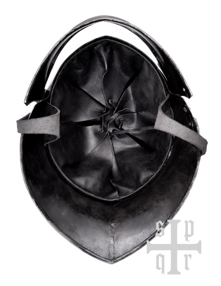 Duitse Gothic Sallet Helm S. XV Staal...