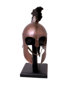 Casco Aquila Guerra de Troya con cresta 2