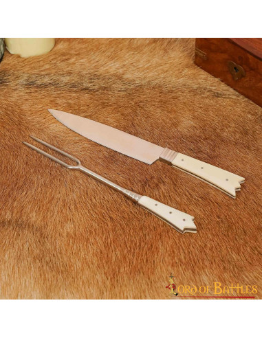Kniv og gaffel, middelalderborgadel