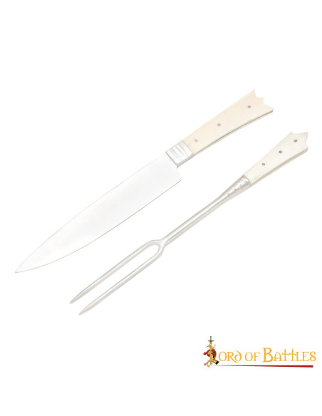 Messer und Gabel, mittelalterlicher...