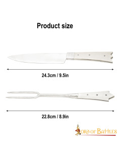 Cuchillo y tenedor, nobleza del castillo medieval 2