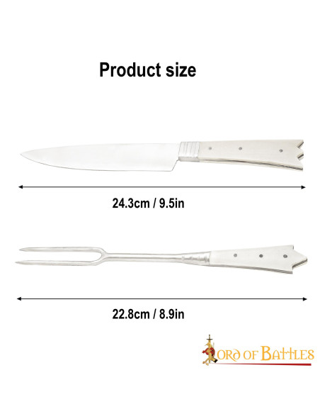 Cuchillo y tenedor, nobleza del...