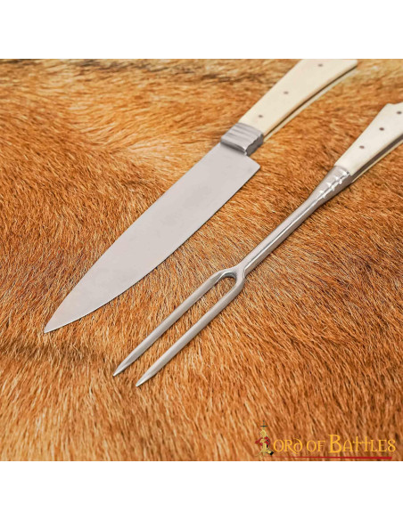 Kniv og gaffel, middelalderborgadel