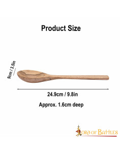 Mittelalterlicher Holzlöffel (24,9 cm) 2