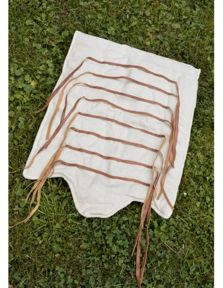 1 polstret gladiator benbeskytter