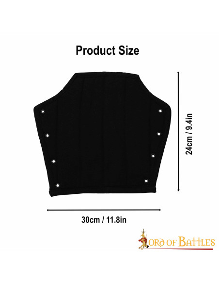 Mit Baumwolle gepolsterte...