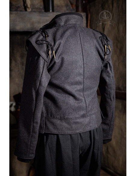 Chaqueta Mosquetero Quentin en lana -...