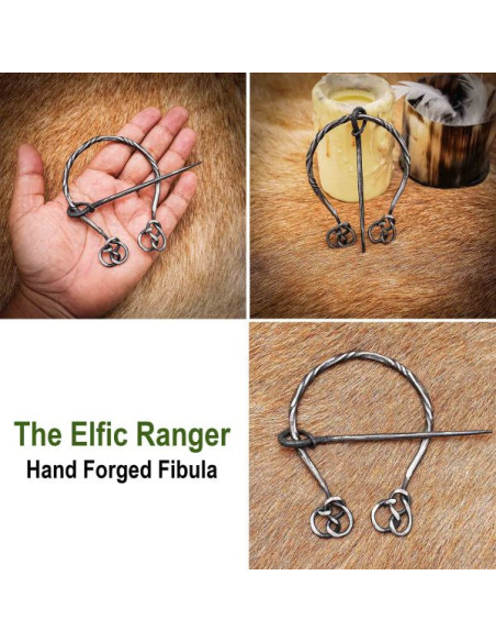 Fibula voor capes in gepolijst...