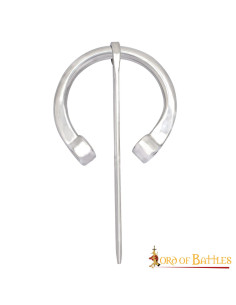 Romeinse fibula in roestvrij staal (7,9x3,5 cm.) 2