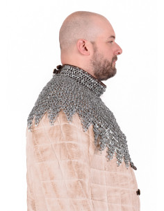Bisschopsmantel met lederen riemen 2