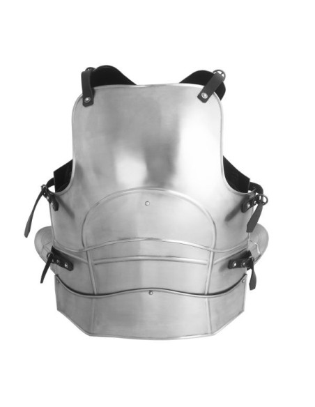 Poleret middelalderridder Cuirass,...
