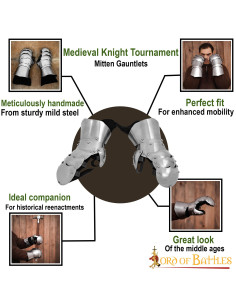 Tournament Mitt-Style Gauntlets - 16G 2