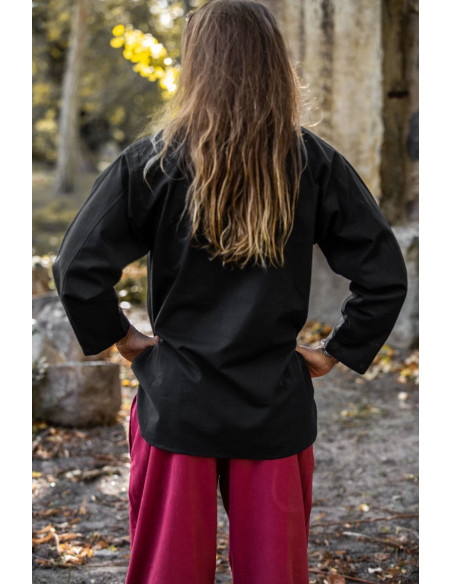 Camisa medieval cordones modelo...