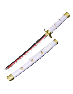 Witte mini katana Enma van Zoro anime One Piece