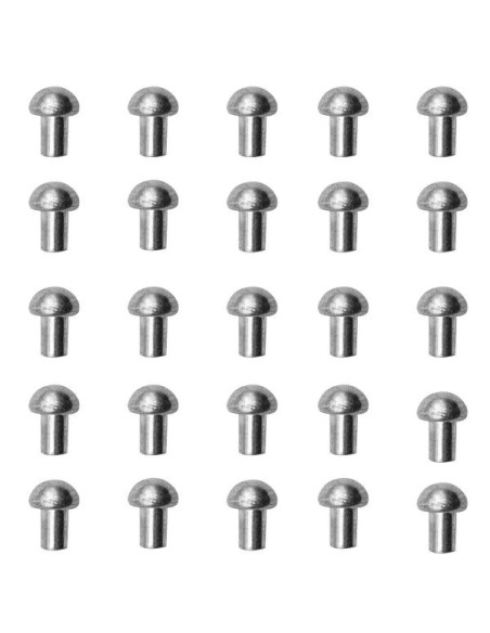 Set van 25 zilverkleurige schroeven...