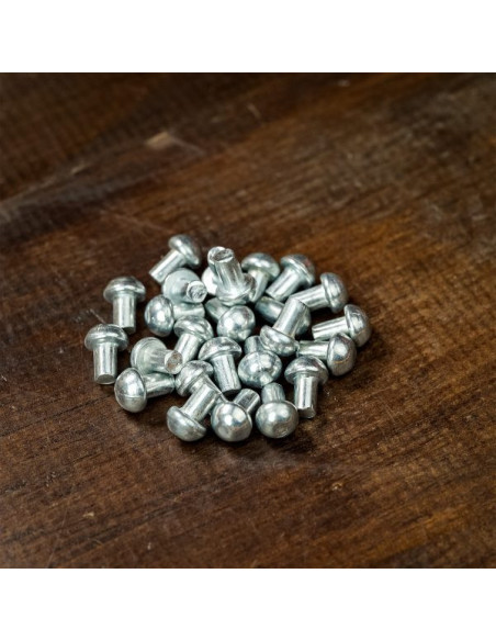 Set van 25 zilverkleurige schroeven...