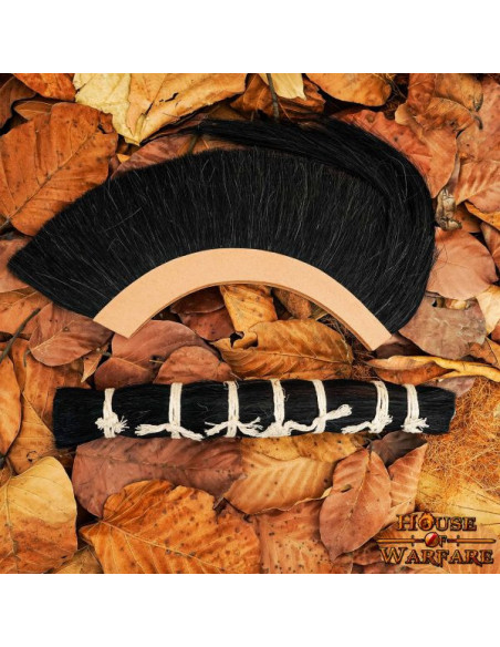 Recambio penacho pelo natural oscuro...