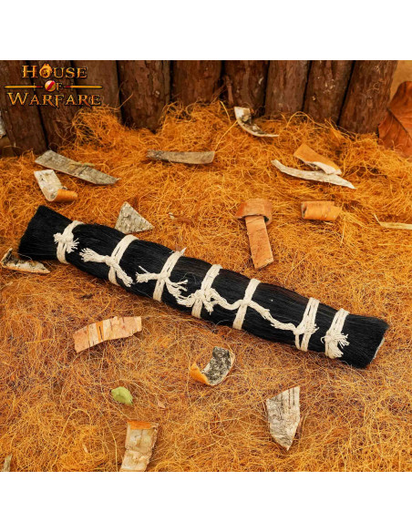 Erstatningstot af mørkt naturligt hår...