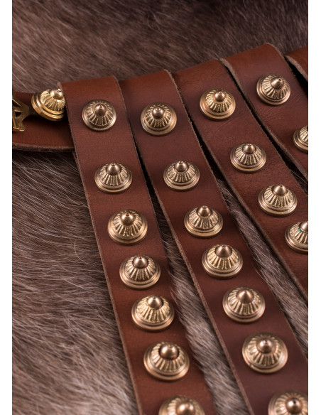 Brun romersk legionærs cingulum, 1....