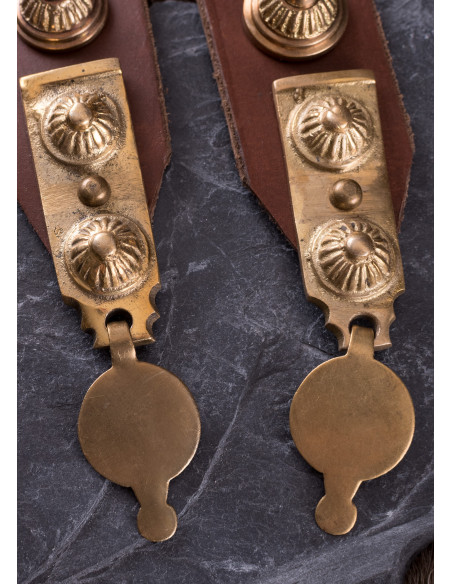 Brun romersk legionærs cingulum, 1....