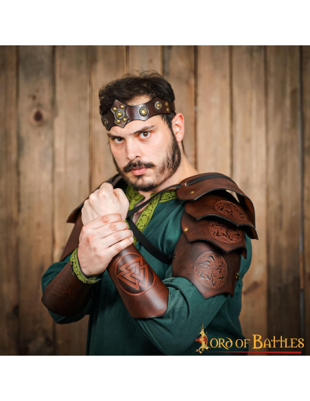 Norse Valknut-armbanden, doodsknoop -...