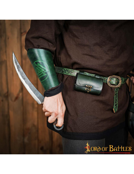 Brazaletes nórdicos Valknut, nudo de...