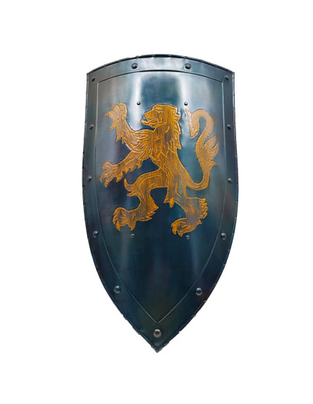 Escudo León Rampante Medieval
